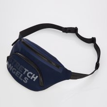 [S.P.U] Round pocket fanny bag (Navy)