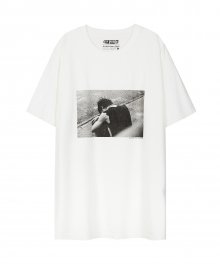 유니섹스 섹스피스톨즈 콜라보레이션 티셔츠 atb215u(White/Sid Vicious)