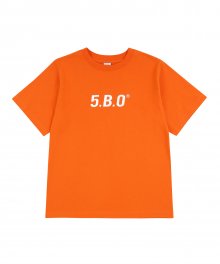 5.B.O 시그니처 티셔츠_오렌지