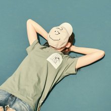 [SM18 Peanuts] Pocket Point T-shirts(Khaki)