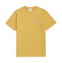 ILP HS 로고 1/2 티셔츠 옐로우