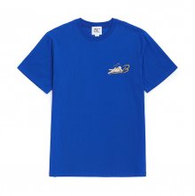 ILP HS 로고 1/2 티셔츠 블루