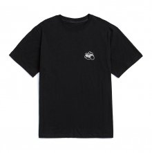 ILP 라인 드로잉 1/2 티셔츠 블랙