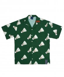 Shuttlecock Bowling Shirt_Green