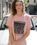 에이 컨텐츠 랩(ACONTENTSLAB) A.C.L Milan DJ girl T-shirts - PINK
