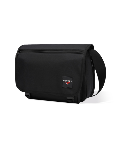 베테제(veteze) 레트로 크로스백 (블랙)