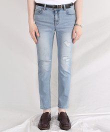 M#1604 coldsky crop jeans