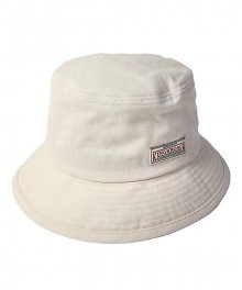18S BASIC BUCKET HAT [WHITE]