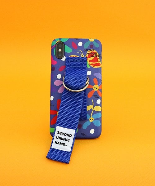 세컨드유니크네임(SECOND UNIQUE NAME) SUN CASE GRAPHIC FLOWER BLUE BLUE (BELT) - 후기 | 무신사