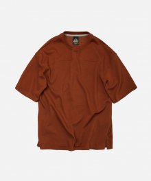 OVERSIZED SPORTS TEE _ BROWN