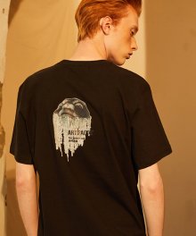Stripped Face Tee 03_ Black