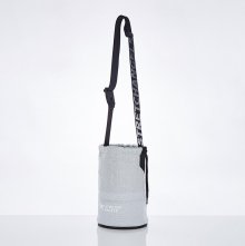 [S.K.N] Star lover string knit body-bag (Silver)