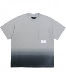 LIFUL x HELINOX CARE LABEL POCKET TEE gray