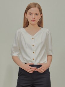 OPAL BLOUSE-WHITE