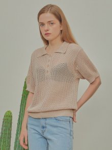 HANES PK KNIT-BEIGE