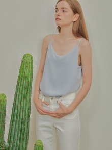 CRYSTAL SLEEVELESS-SKY BLUE