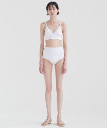 Triangle Bikini-White