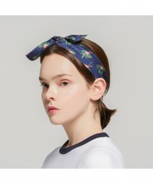 Flamingo Hairband_Navy