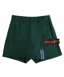 Lap Skirt Pants_Green