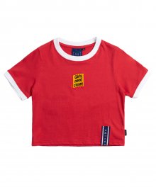 GNAC Crop T Shirt_Red