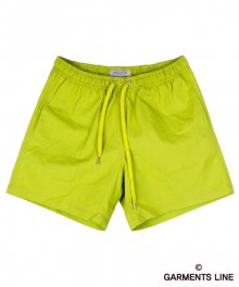 [가먼츠라인] Linen short pants  (Lime)
