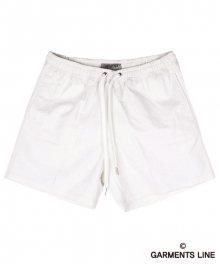 [가먼츠라인] Linen short pants  (white)
