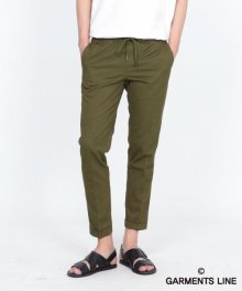 [가먼츠라인] cotton easy pants (khaki)