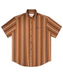 언더에어(UNDERAIR) Nama Choco Half Shirts - Brown