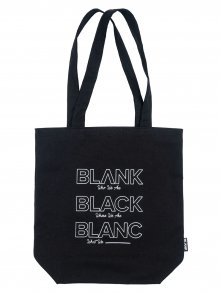 BLANK COTTON BAG-BLACK
