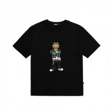 Savage Kermit logo T BK