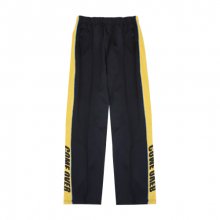 LINE TRACK PANTS / BK