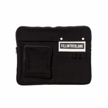 BLANK POCKET CLUTCH(black)