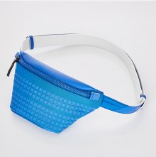 [S.P.U] Block volume fanny-bag (Blue)