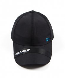 RESEARCH BALL CAP(BLACK)