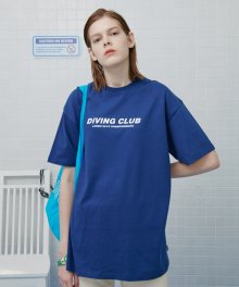 다이빙 클럽 티셔츠-다크블루