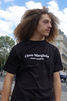 [5차발매][남녀공용]마르지엘라 오버핏 반팔 티셔츠 블랙