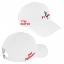 S8D11004 - STND CHARACTER BALL CAP[WHITE]