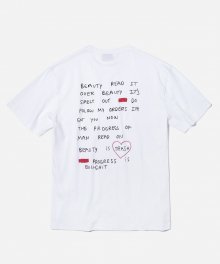 GONZ POET T-SHIRTS WHITE