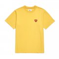 노맨틱 로고 베이직 1/2 티셔츠 옐로우