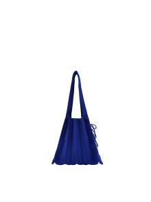 Lucky Pleats Knit S Royal Blue