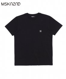 M 로고 티셔츠 블랙