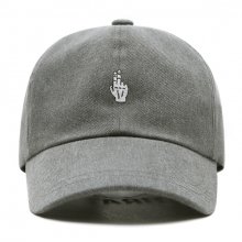 FINGER BALL CAP (WASHING GRAY)