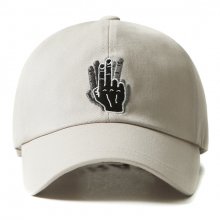 HAND SHAKE SIGN BALL CAP (beige)