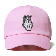 HAND SHAKE SIGN BALL CAP (pink)