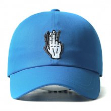 HAND SHAKE SIGN BALL CAP (blue)