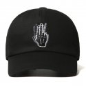 바이브레이트(VIBRATE) HAND SHAKE SIGN BALL CAP (black)