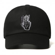 HAND SHAKE SIGN BALL CAP (black)