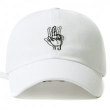 MINI CLASSIC HAND LOGO BALL CAP (white)