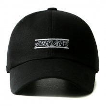 OUTLINE BALL CAP (black)