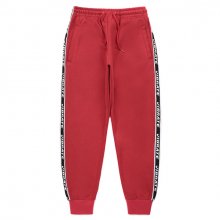 LOGO WEBBING TAPE JOGGER PANTS (RED)